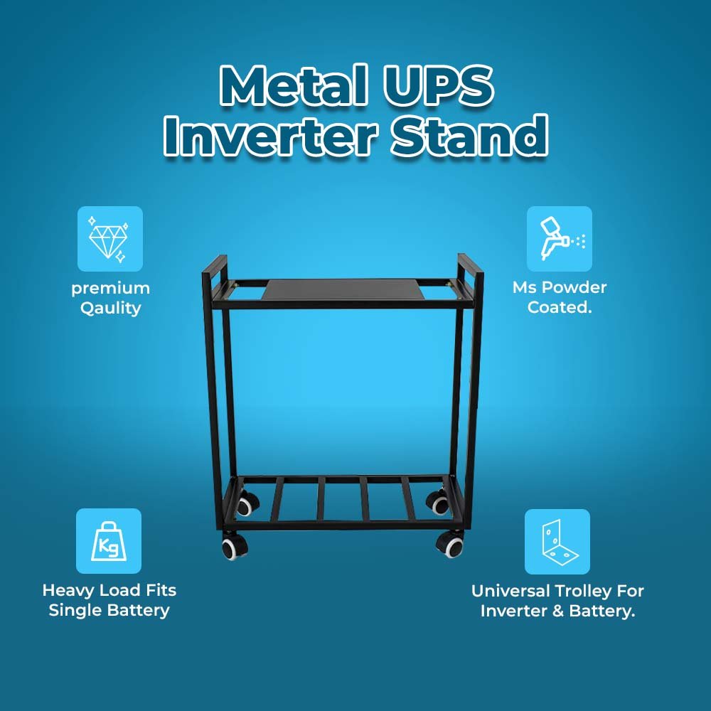 Metal UPS Inverter Stand for Single Battery – Elite Series | FE9-9029 - Image 3