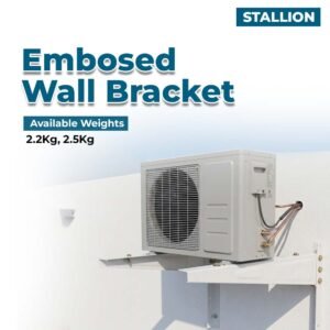 Embossed Heavy Duty AC Wall Bracket – Stallion Series | FE9-9010