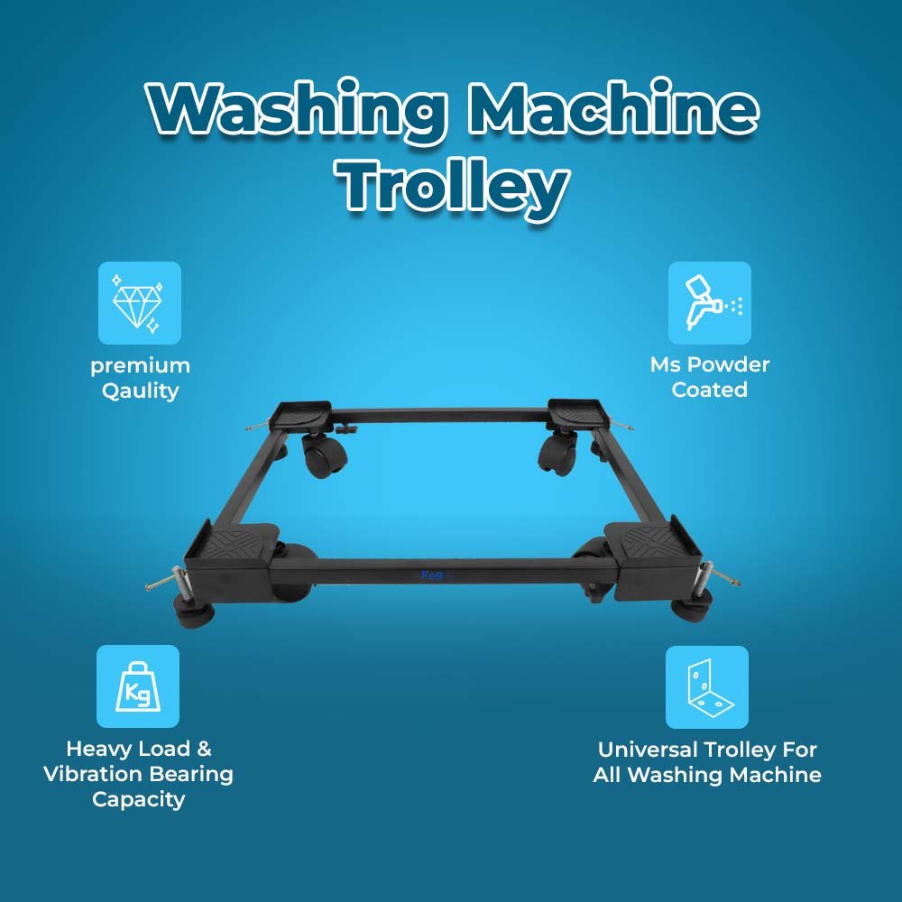 Heavy Duty Washing Machine Trolley – Stallion Series | FE9-9017 - Image 3